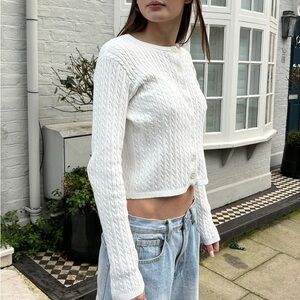 ZOE CABLE KNIT CARDIGAN